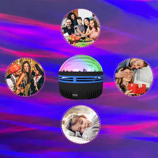 SkyGlow - lugnande ljusshow med musik synkronisering