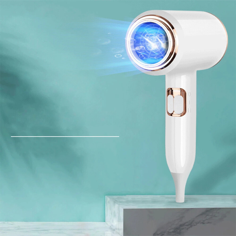 Carvallo & Stylingborste Stylista Pro T821 | 2000W+ Effekt | Ionenfunktion & Fällbar | 24 cm | EU-kontakt