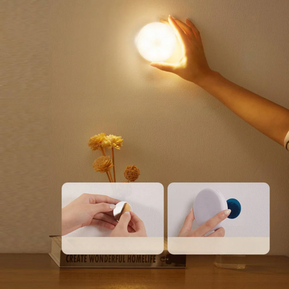 MotionGlow - Automatisk LED-lampa med rörelsesensor för inomhusbruk