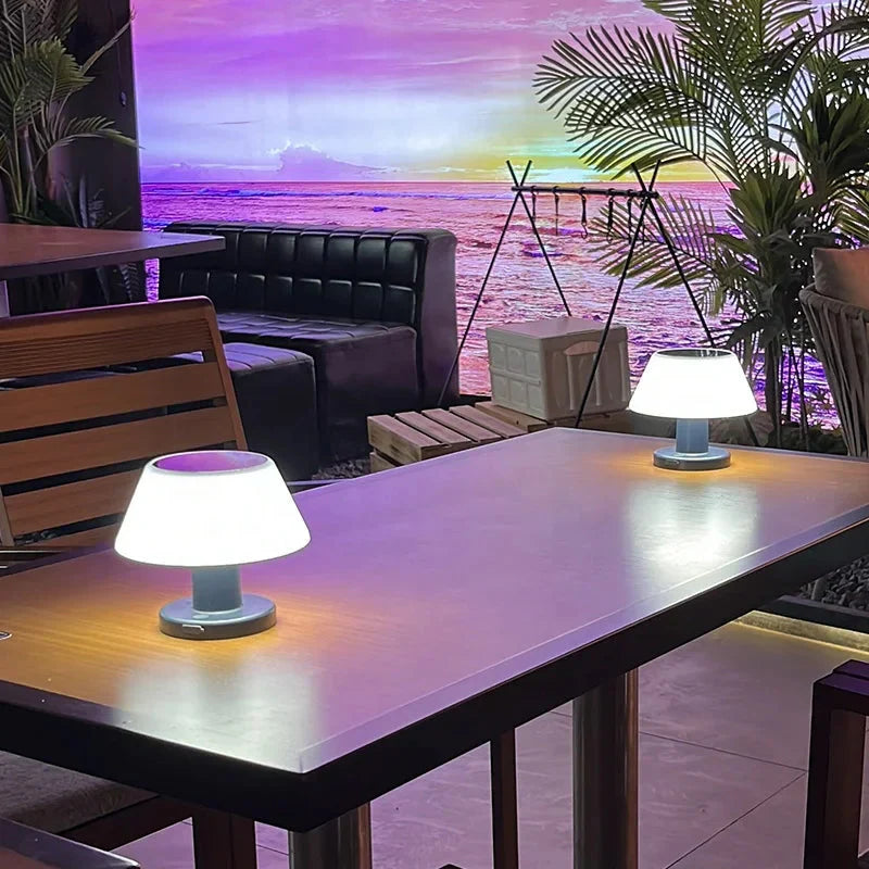 Trådlös LED-bordslampa med batteri