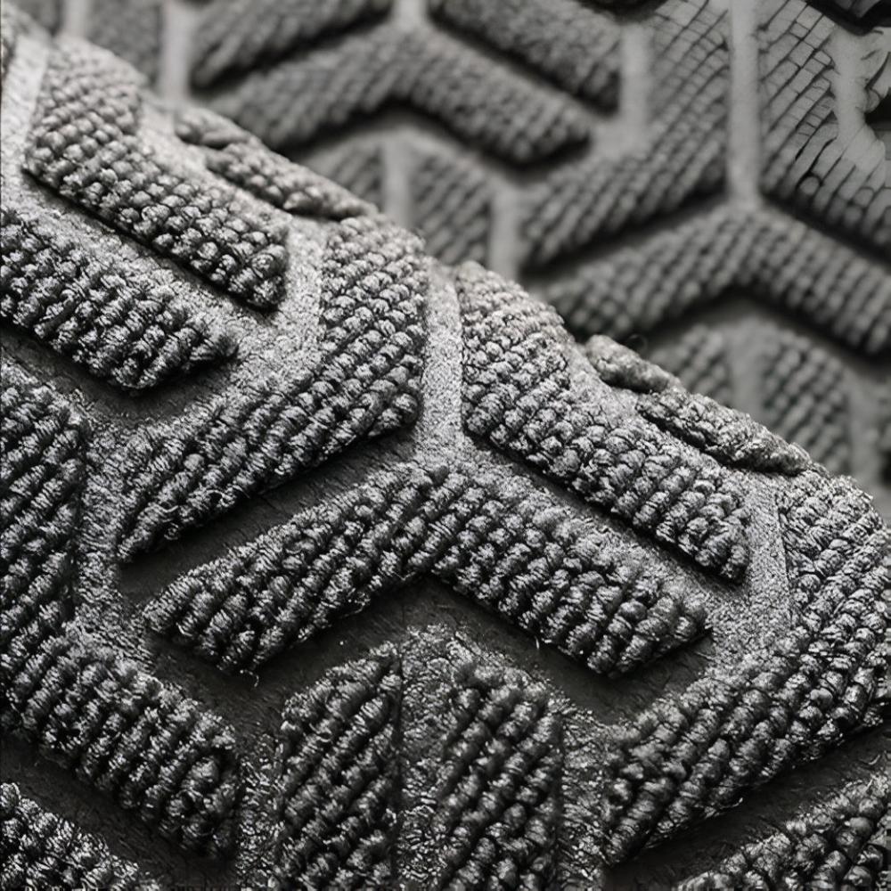 Modern geometrisk mönster dörrmatta