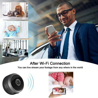 1080p Magnetisk WiFi Mini Säkerhets Trådlös Kamera