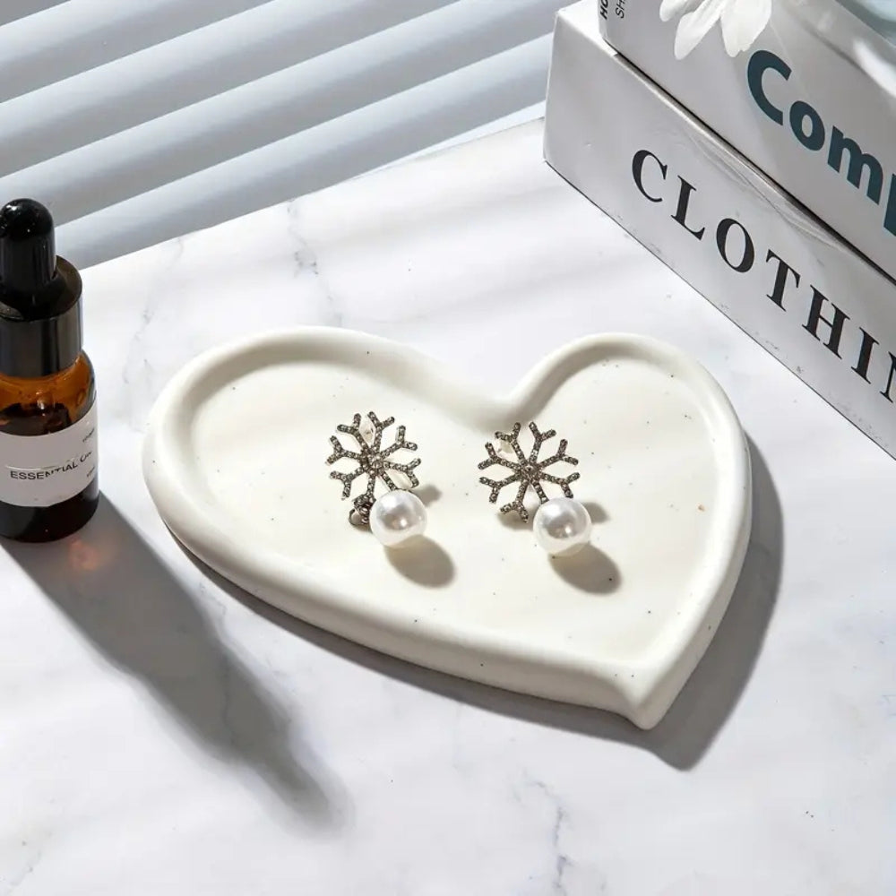 Luxe Keramisk Smyckesorganisatörsbricka