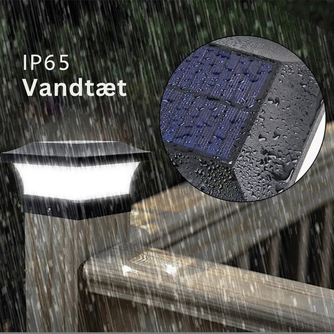 Carvallo - Stilfull Solar Gate Lampa för Bekväm Utomhus Stämning