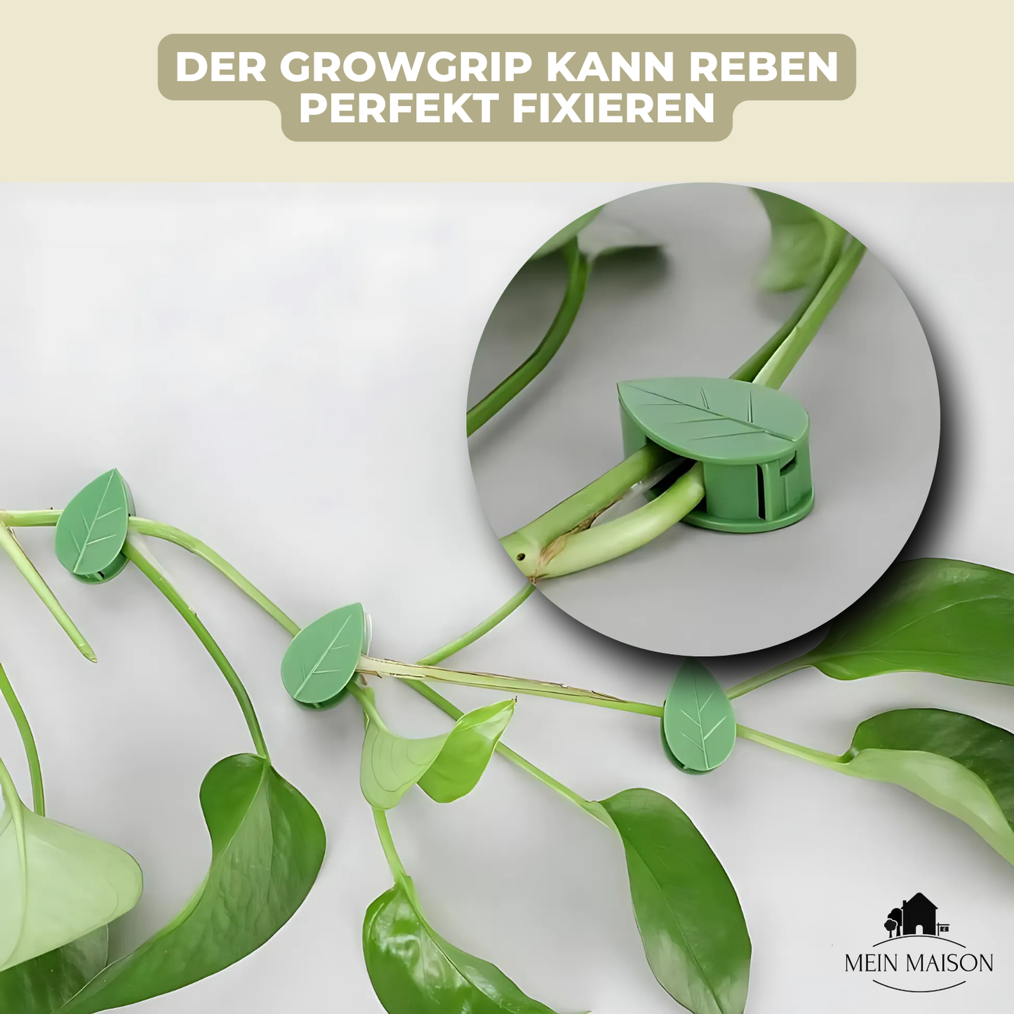 Carvallo | GrowGrip - Växtfäste klämmor