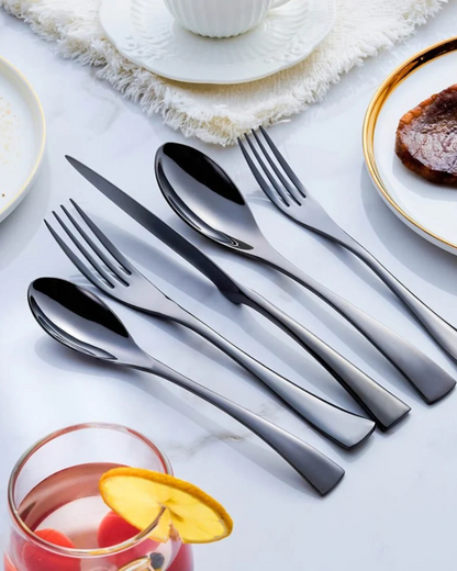 Élan Luxe – Fint Bestickeset med Tidlös Elegans för en Stilig Dukning