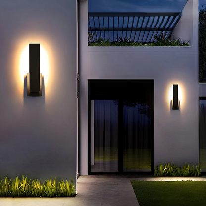 Lyrux | Minimalistisk LED-utomhusbelysning för moderna fasader