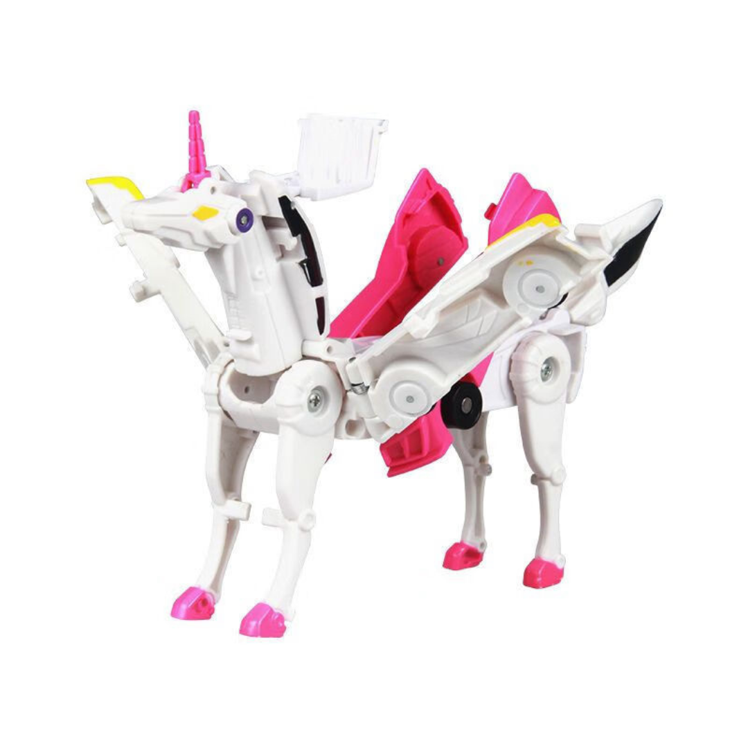 Magnetiska enhörning transformerande bilar