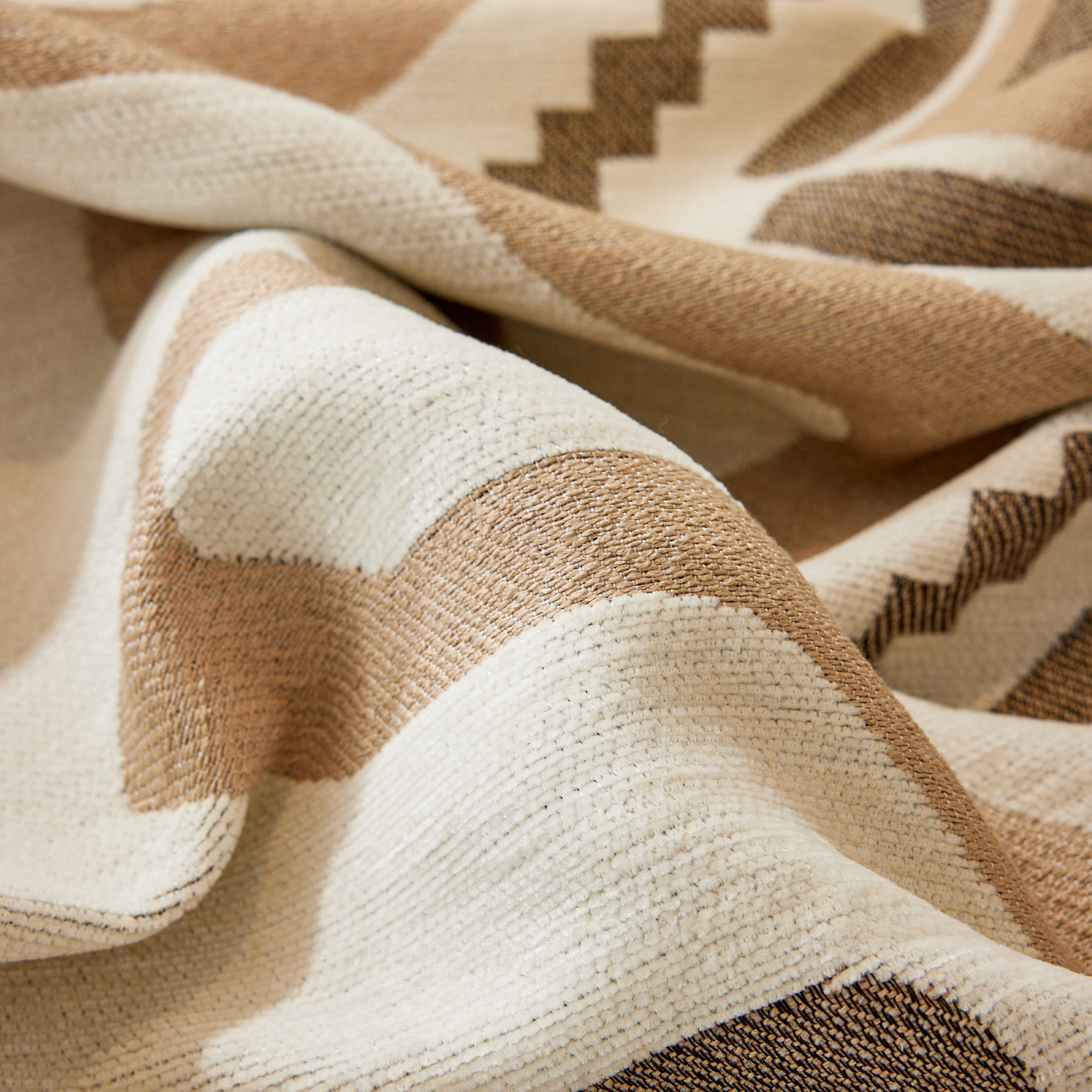 Geometrisk Boho Sofföverdrag - Modern, Stilig &amp; Hållbar Soffa Skydd