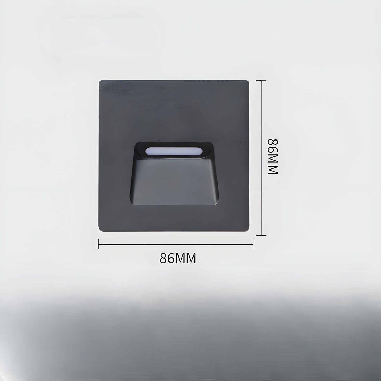 LED-utomhusvägglampa med rörelsesensor – Vattentät nattlampa för trädgård och terrass