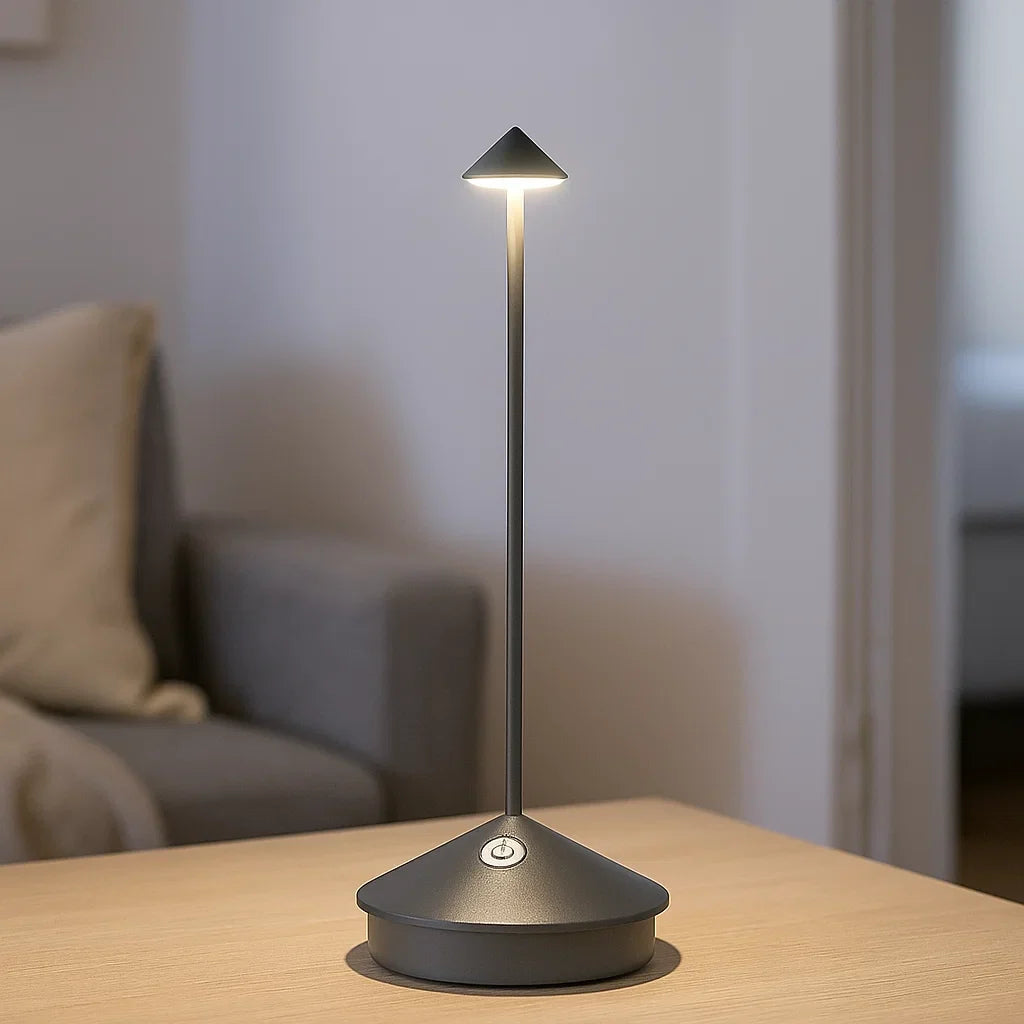 LED Bordslampa med Dimmbar Aluminiumdesign