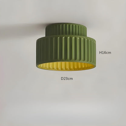 LED-taklampa i kräm - Mjukt ljus för en mysig boendemiljö