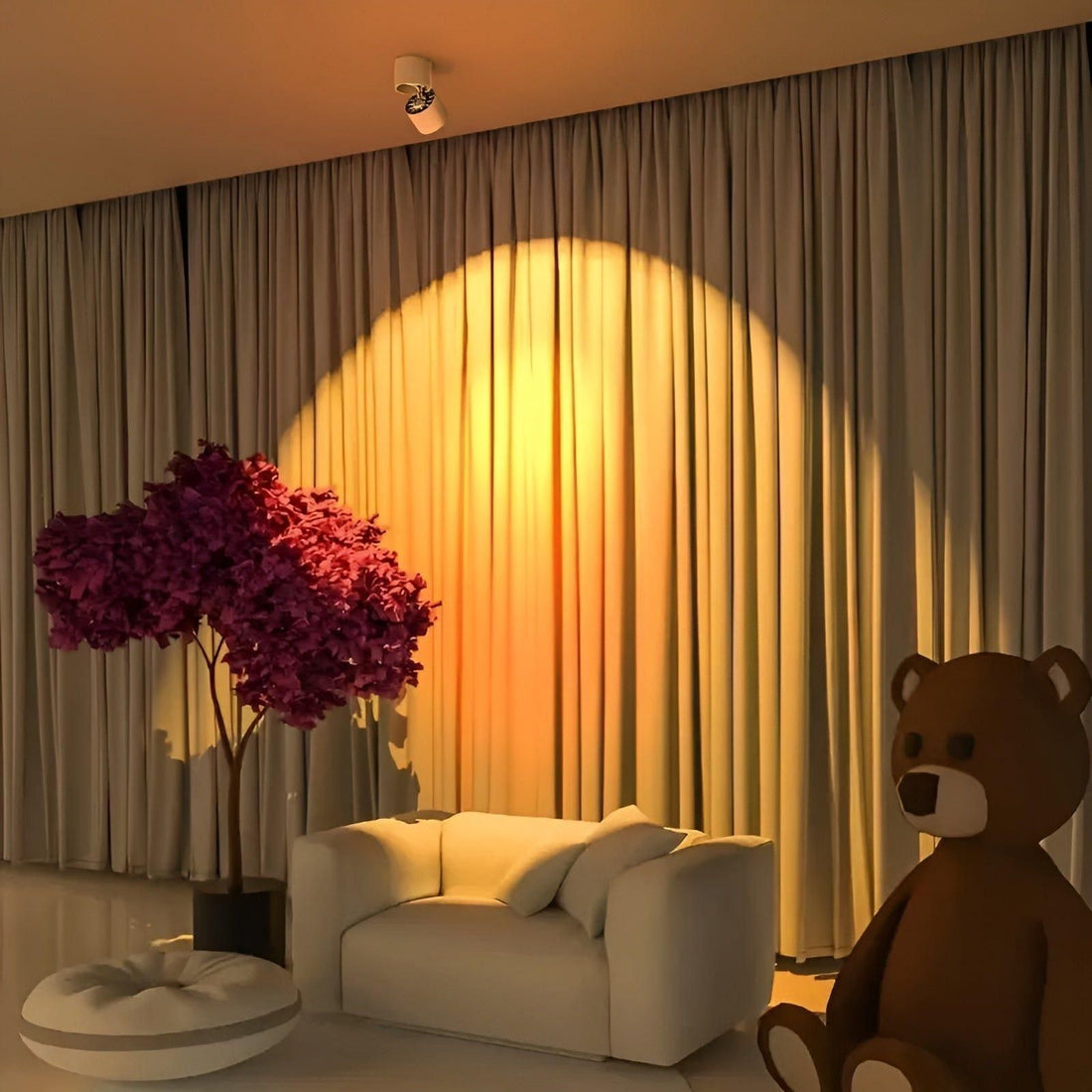 SunsetGleam Light - Modern Sunset LED Vägglampa