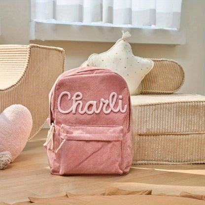 Personlig ryggsäck för skolstart