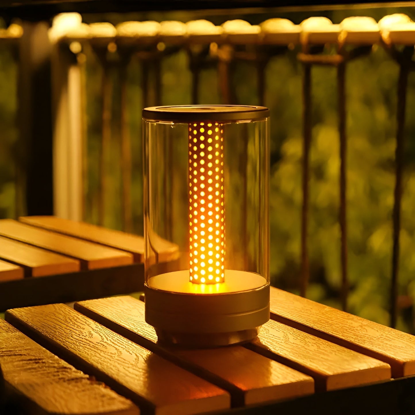 LED-bordlampa med touch – Varm stämningsljus för mysiga kvällar