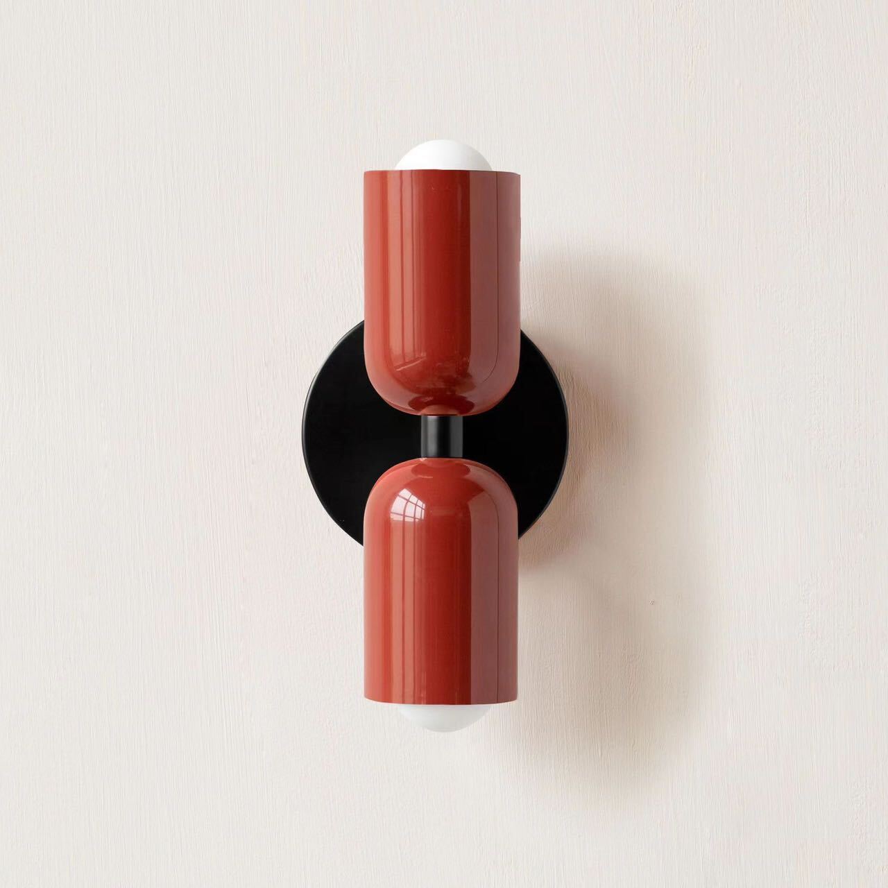 Morandi Modern LED Vägglampa 2-armad Svart Inomhus/Korridor Metall