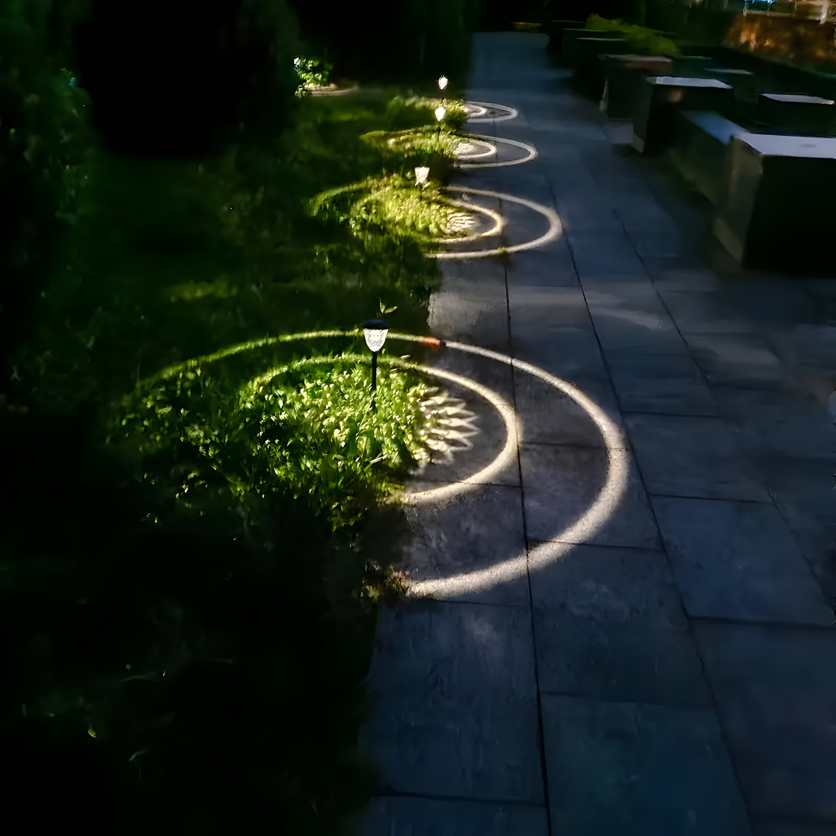 SunSphere Light - Högkvalitativa 4-delade solträdgårdslampor