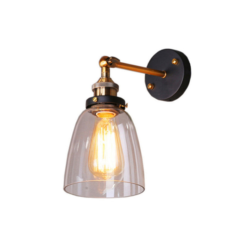 NoirLuxe - Modern LED Vägglampa Svart/Guld