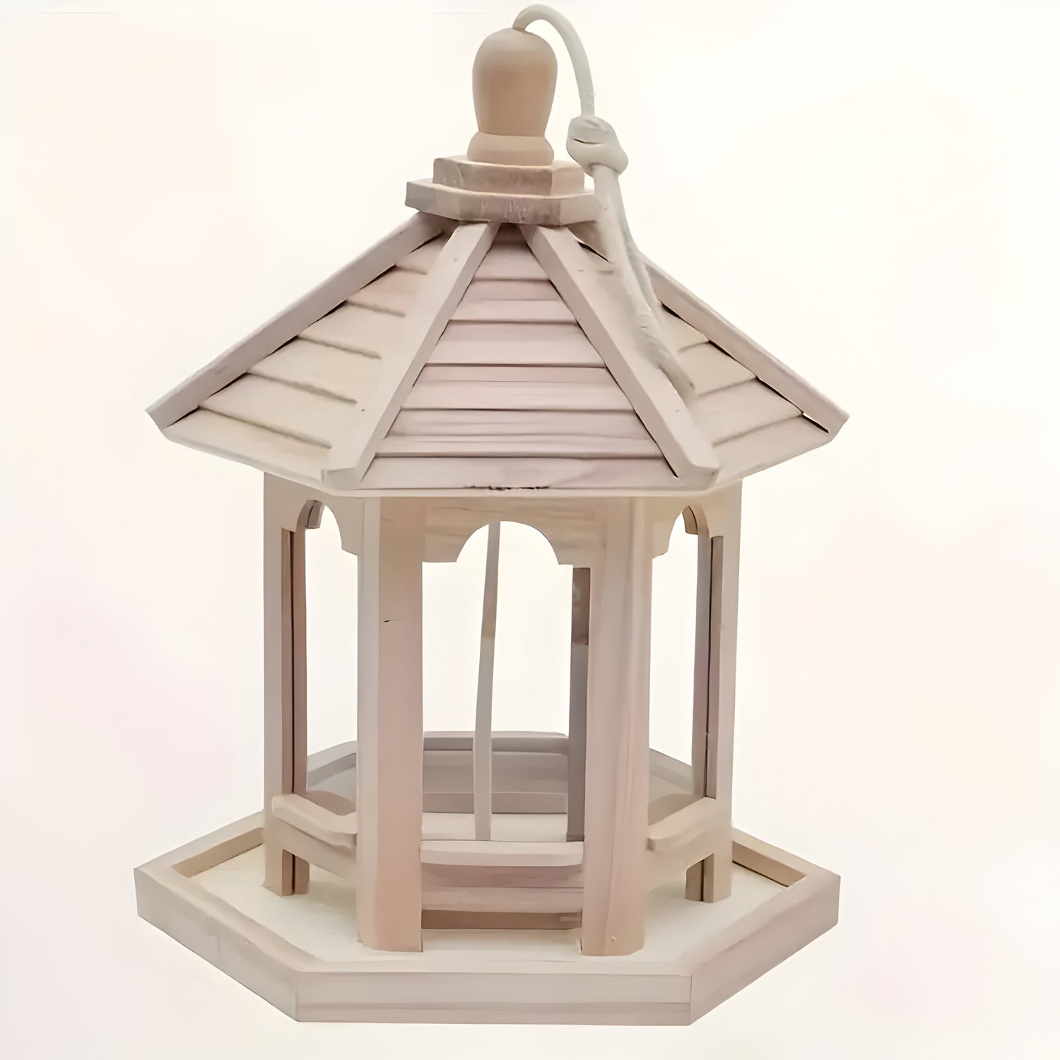 SkyPerch Bo free - Målningsbar trä hängande fågelhus