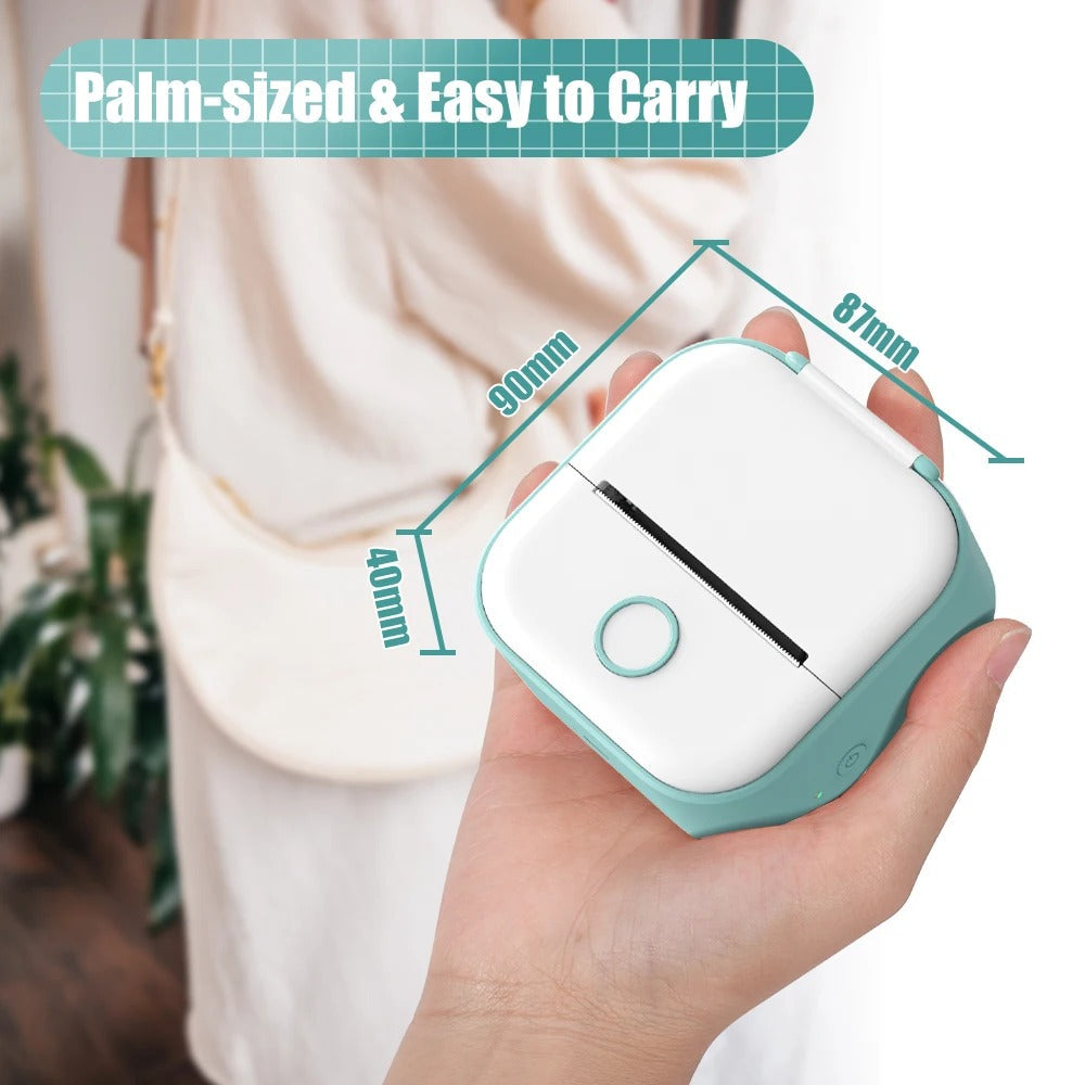 Portabel Mini Skrivare - Den Snabba Fotoprinter