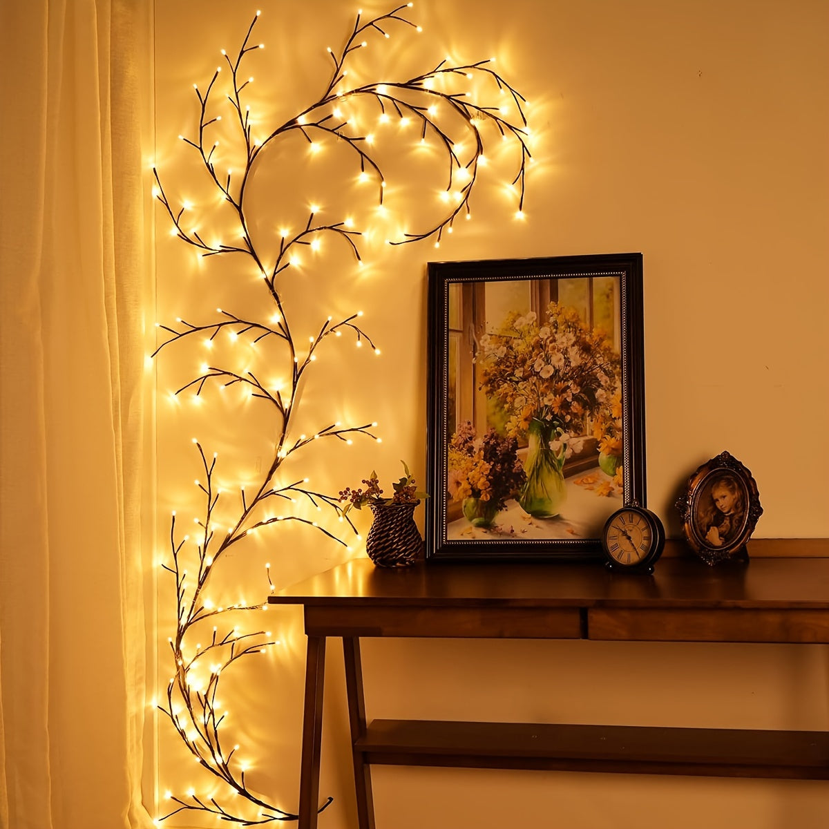 Vägglampor med LED-videokvistsdesign