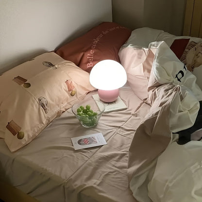 LED Svamp Bordslampa USB Plugin Flerfärgad Dekorationsljus