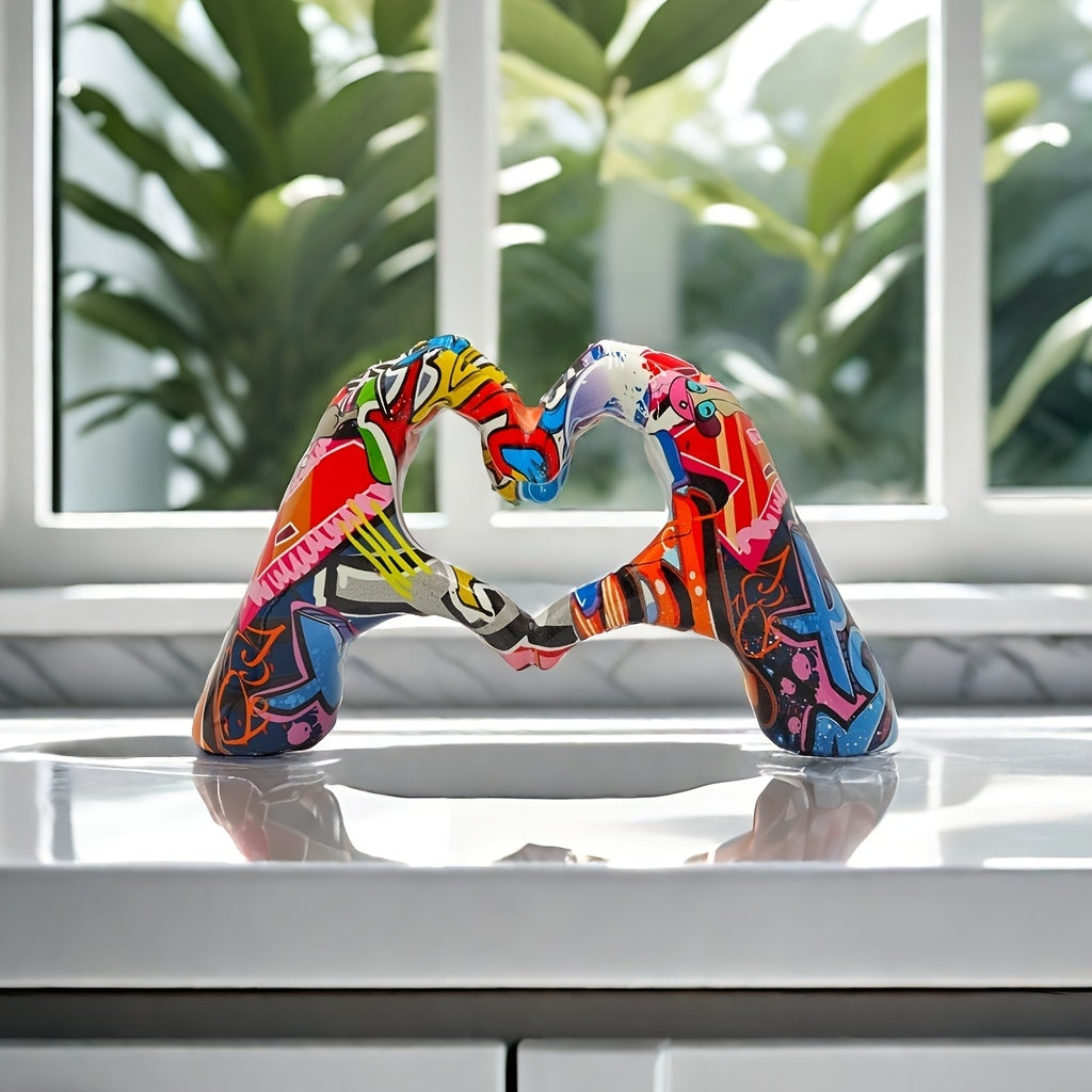 Loving Gesture Skulptur - För ett Modigt och Kreativt Interiör Uttalande