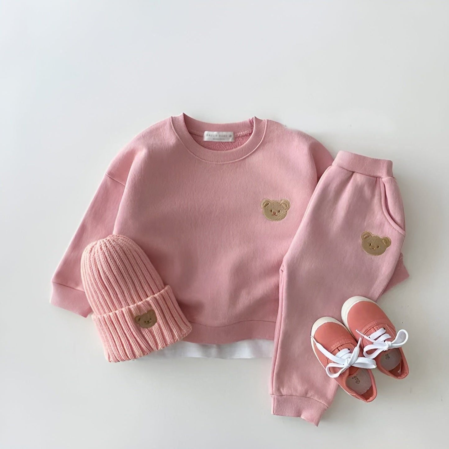 Cozy Cubs - Unisex-Babybjörnar Passande Set för Spädbarn - Tvådelat Set - Tröja och Byxor