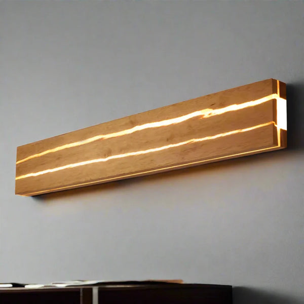 CrackLight – Minimalistisk LED Vägglampa med Naturdesign