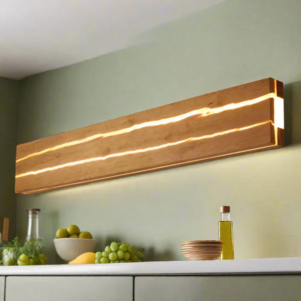CrackLight – Minimalistisk LED Vägglampa med Naturdesign