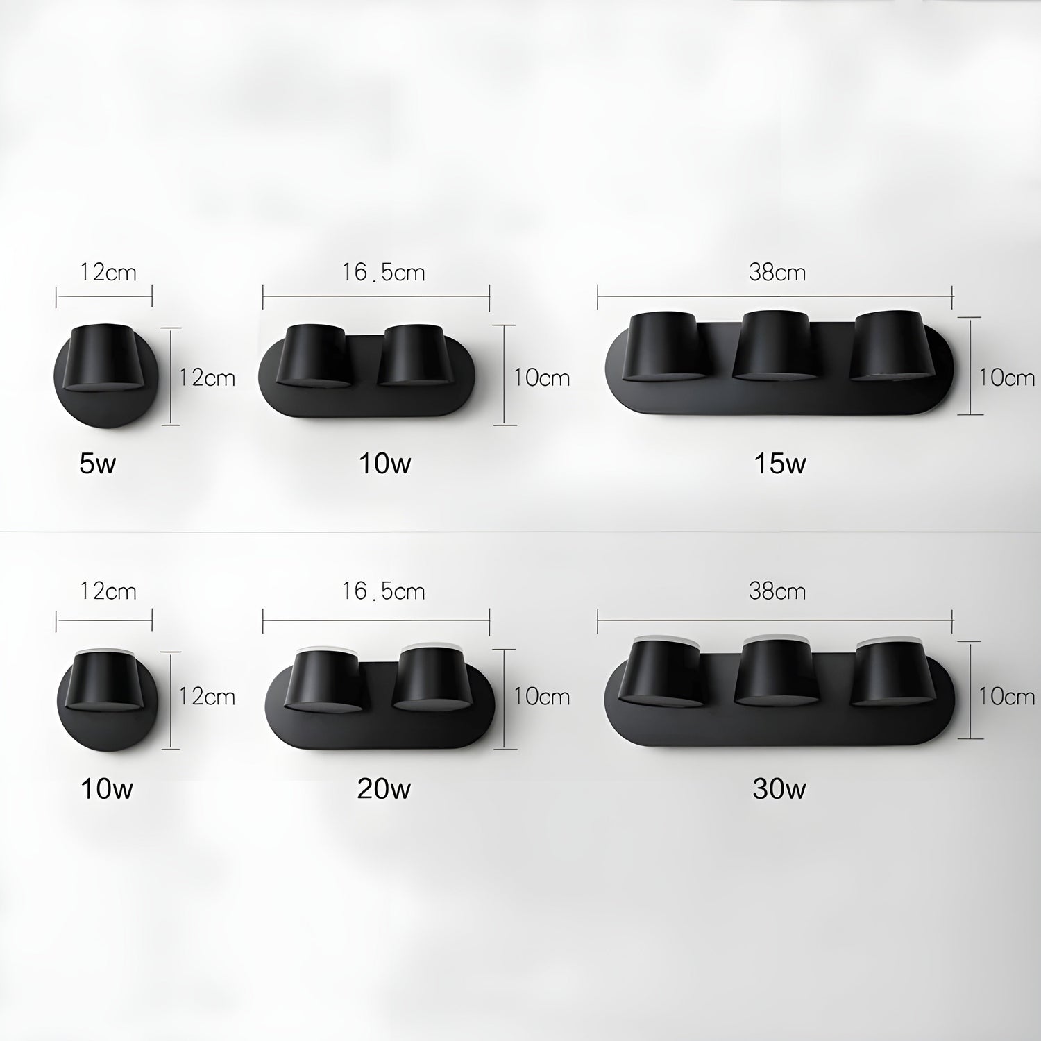 BrightWay Light – Justerbar 360-graders LED-vägglampa