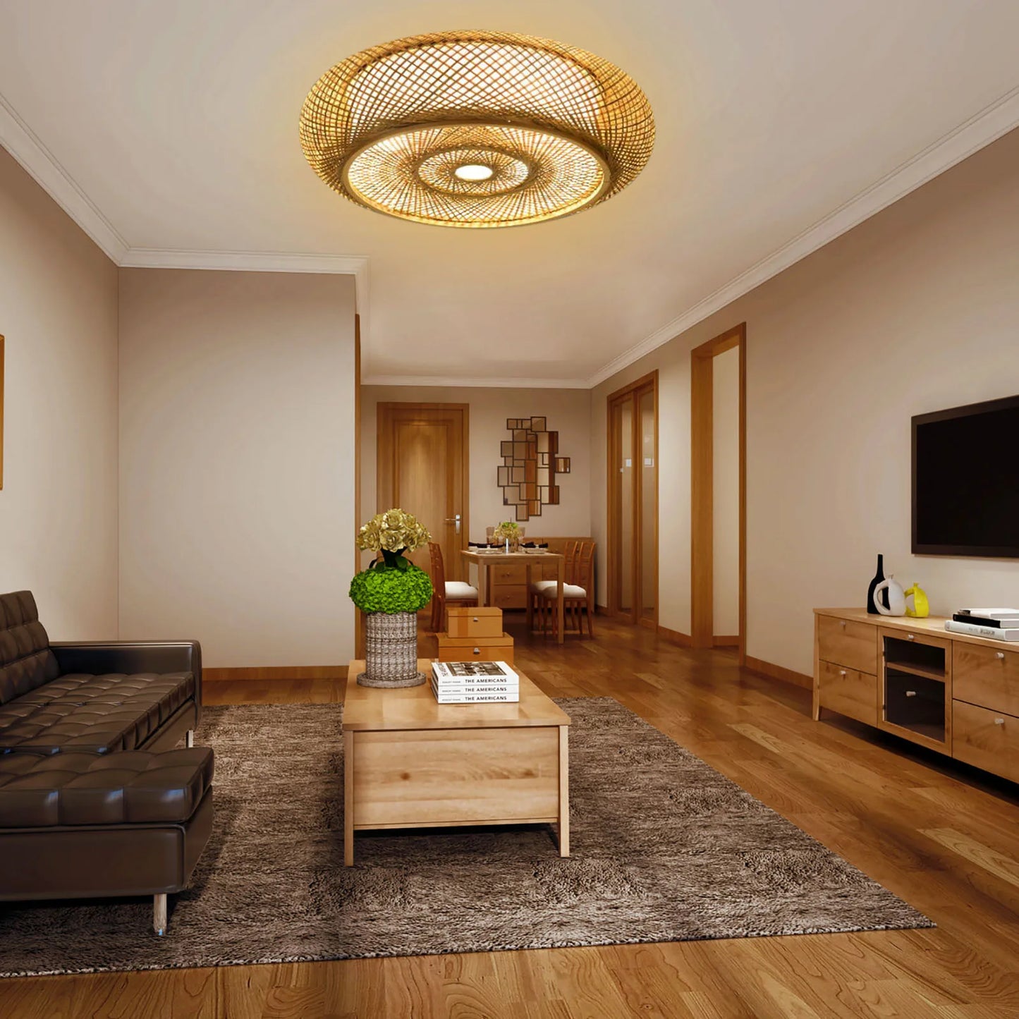 ZenLicht - Bambuhänglampa