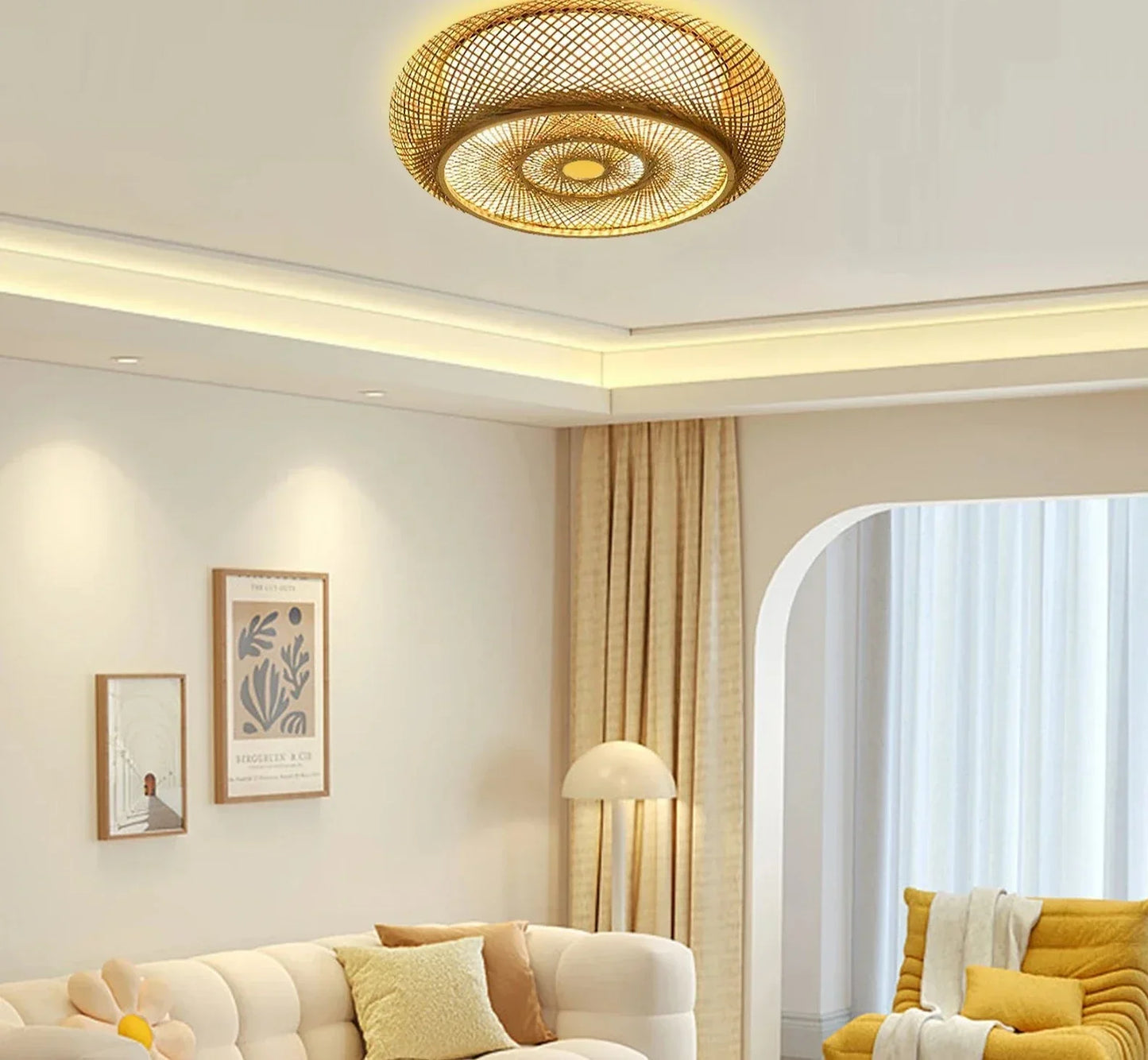 ZenLicht - Bambuhänglampa