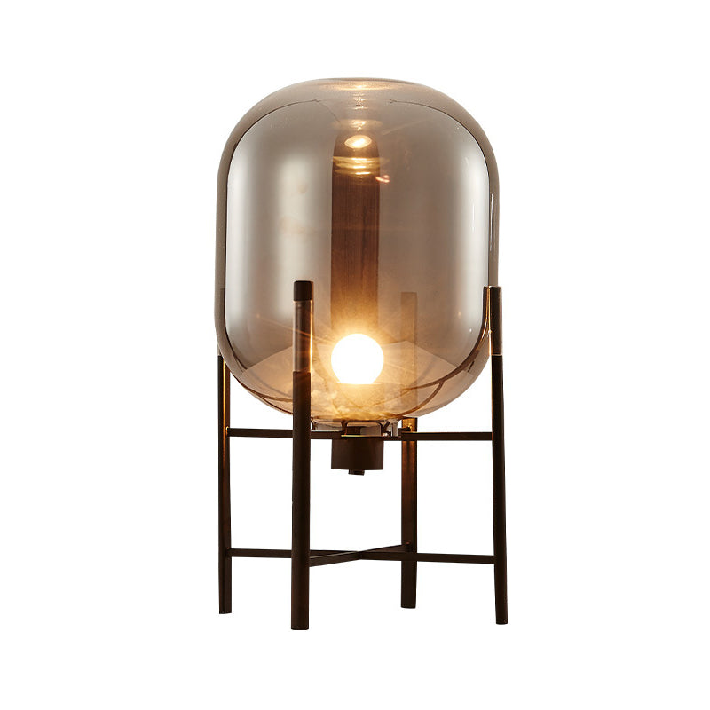 Modern Oval Glaslampa – Elegant Design för Alla Rum