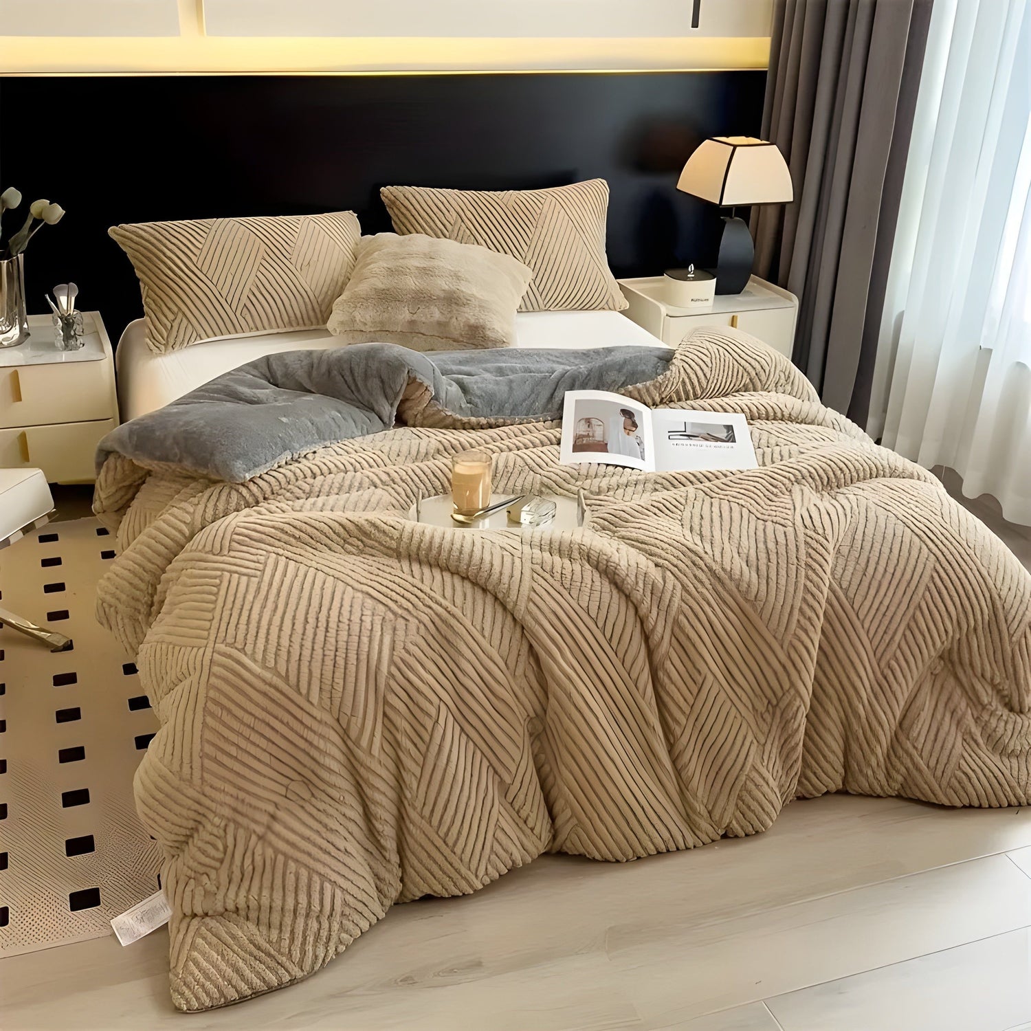 DreamCloud Täcke - Varm Ultra-Mjuk Taffeta Filt