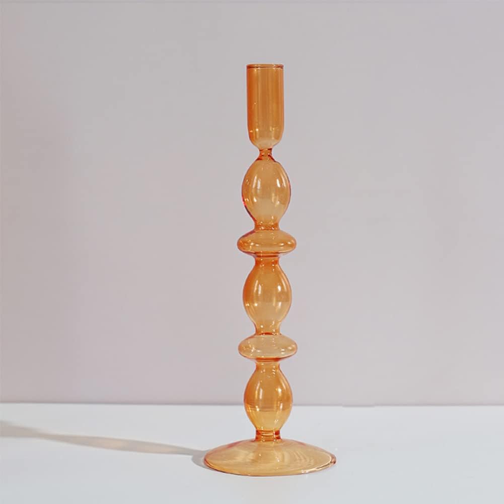 Royaleva Handgjorda Glasljushållare - Eleganta Dekorativa Accentbitar