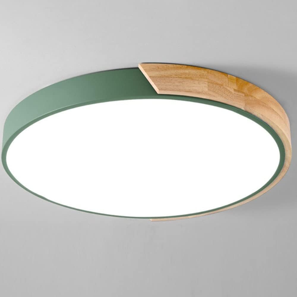 LED Taklampa Med Trä Ramaraccent