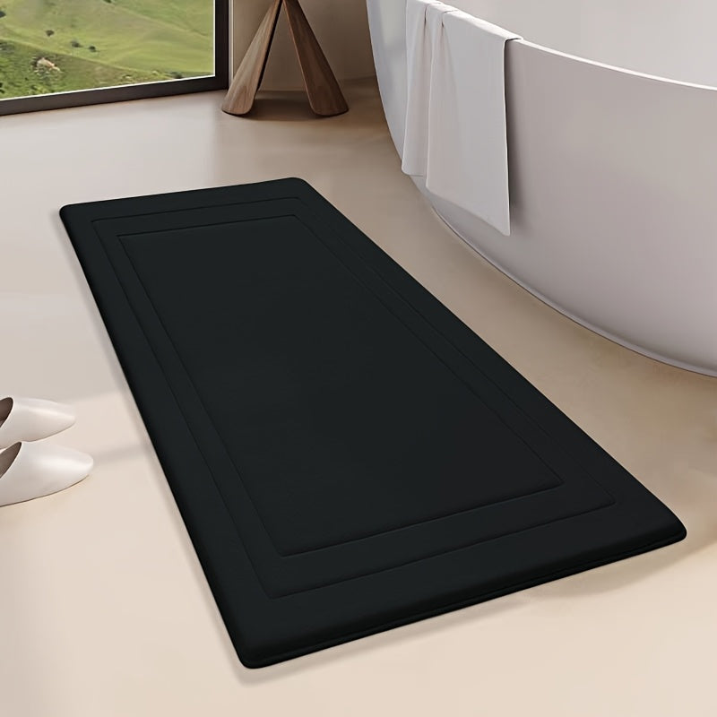 Badrug med minnesskumkuddar komfort