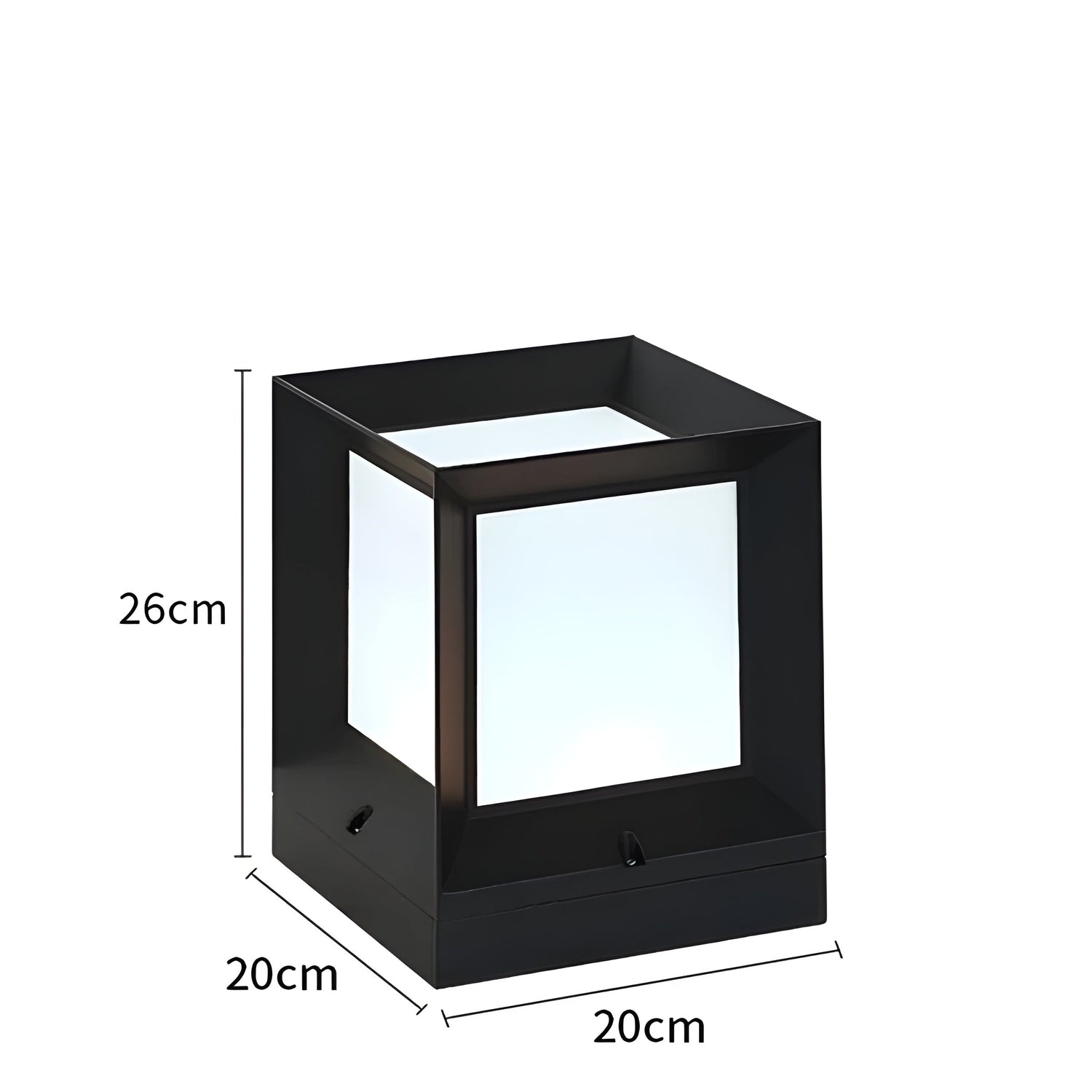 GroveGlow Light - Avslappnad LED-utomhuspelarlampa