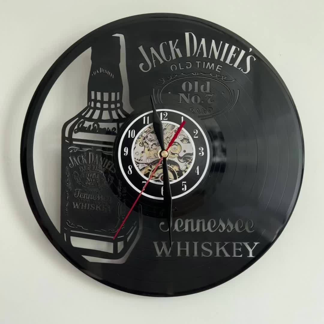 Vinylskivor Väckarklocka - Whisky Tema, Stil, För Vardagsrum och Kontorsinredning
