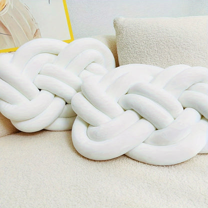 2 Stycken Knop Ball Kuddar - Mjuka Plysch Kuddar, Dekorativa Kuddar för Säng, Soffa och Vardagsrum
