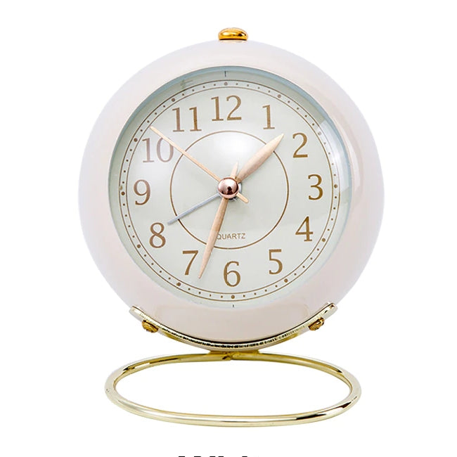 Carvallo - Vintage skrivbordsklocka för elegant rumsinredning