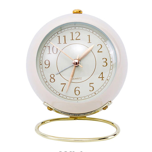 Carvallo - Vintage skrivbordsklocka för elegant rumsinredning