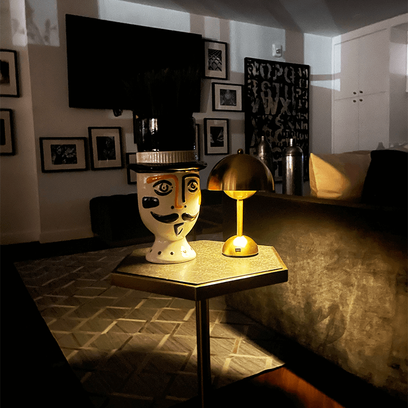 Brulee Modern Bordslampa Vattentät Trådlös och Uppladdningsbar