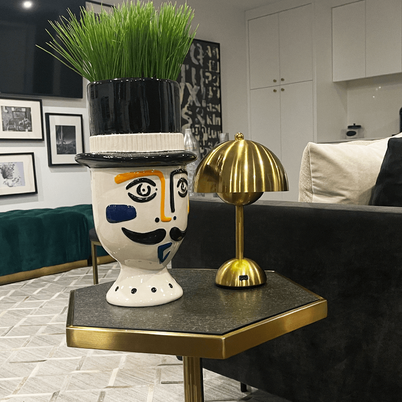 Brulee Modern Bordslampa Vattentät Trådlös och Uppladdningsbar