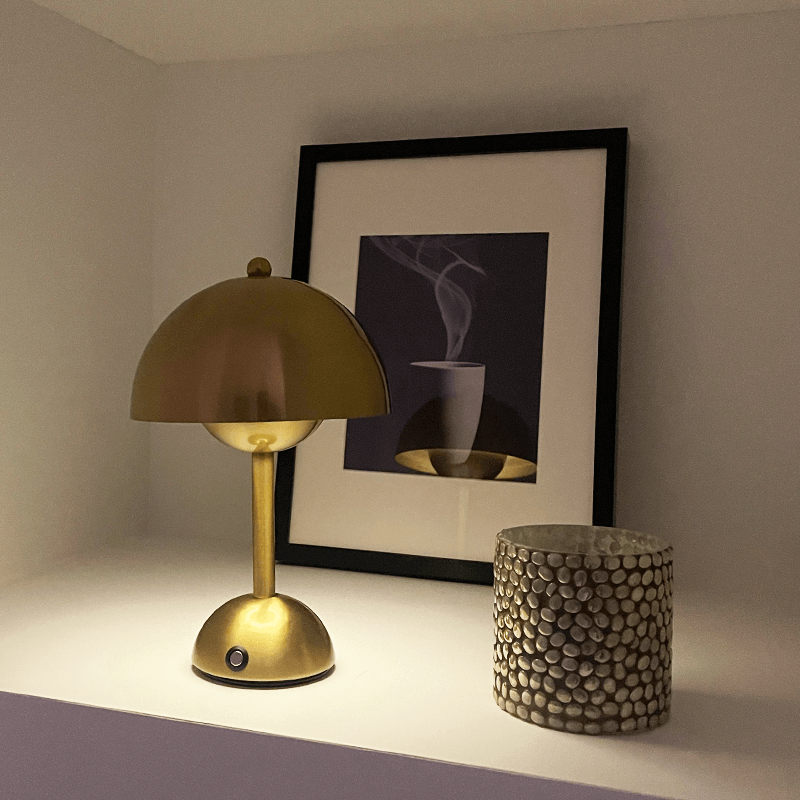 Brulee Modern Bordslampa Vattentät Trådlös och Uppladdningsbar