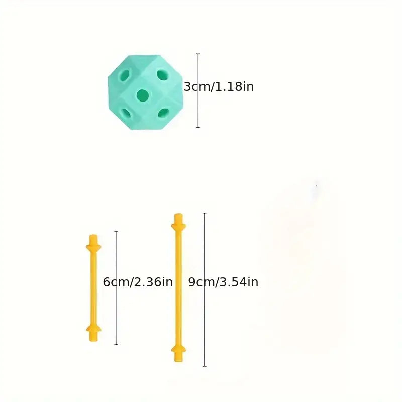 ShapeLink Geometriska Byggpärlor