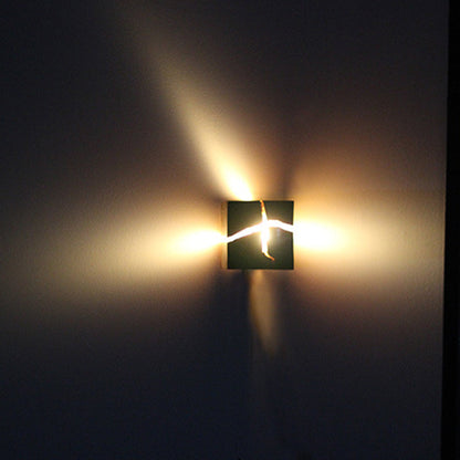 Kreativ Sprucken Gång Vägglampa