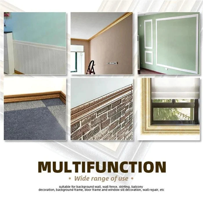 Carvallo | EcoBorder - 3D-vägglist med miljöskydd