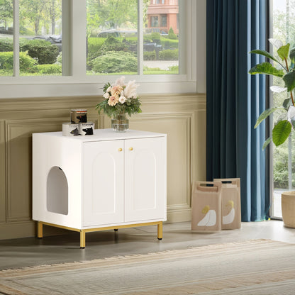 Dold kattlåda sidobord